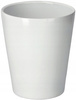 Ghiveci de flori din ceramică 12 cm alb