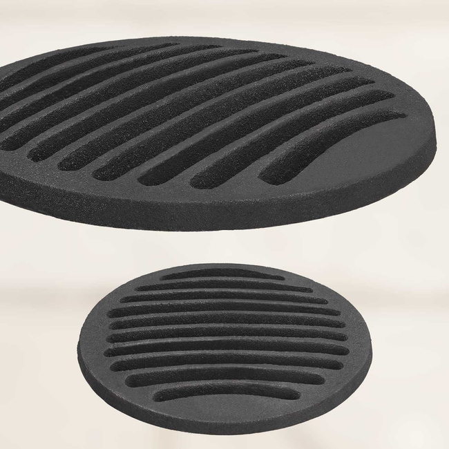 Grătar rotund din fontă pentru aragaz 190 mm