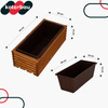 Ghiveci ladă din lemn pentru grădină terasă cu insert stejar 44x20 cm