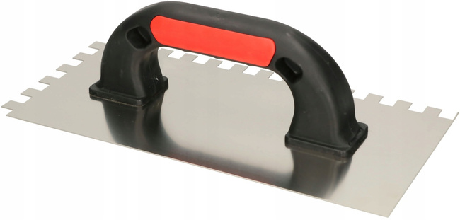 Spatula din oțel inoxidabil 270mm dințată 10mm lipici