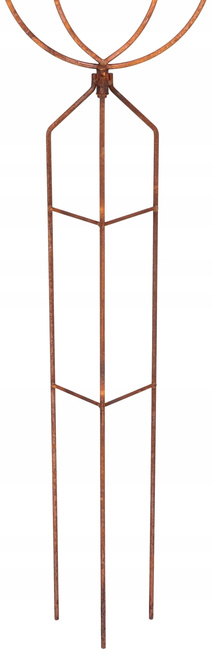 Figurină de grădină rugină metal lalea decorare 164