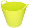 Găleată flexibilă verde 26l cu urechi