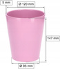 Ghiveci de flori din ceramică 12 cm mov deschis