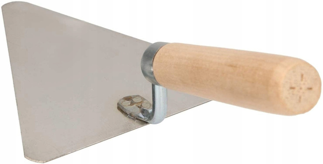 Spatula triunghiulară din oțel inoxidabil 180 mm spatula de zidar